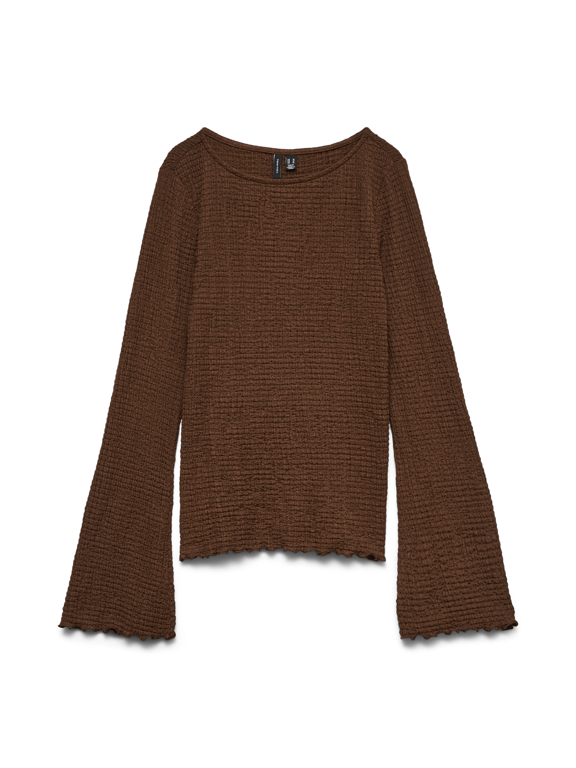 VMASHELY Top - Shaved Chocolate - VERO MODA & VILA Bergvik
